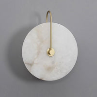 Elaris Wandlamp Globe in Alabaster