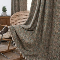 Wildflower Weave Tassel Gordijn