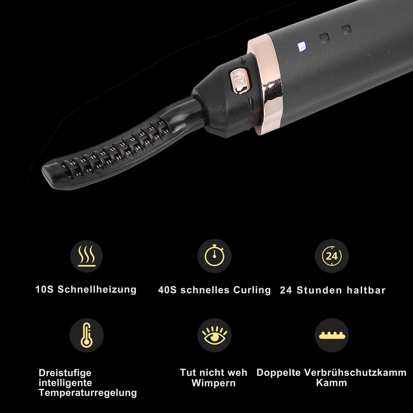 Wimperkruller | Snelle Krul | Zacht & Veilig | USB Oplaadbaar | LashCurve
