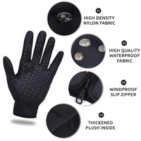 Waterdichte Winter Thermische Handschoenen Winddicht