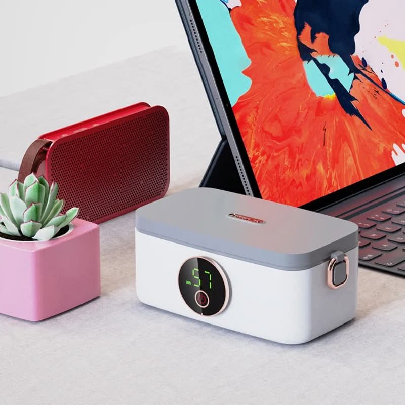 HEATMATE – Draadloze Lunchbox met Accu-Verwarmfunctie