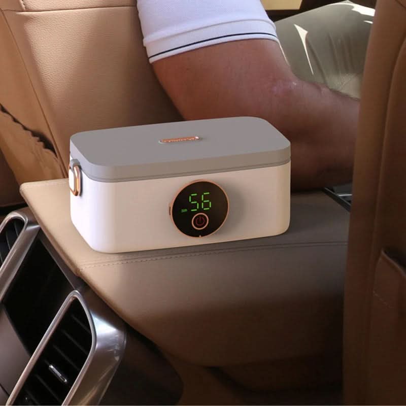 HEATMATE – Draadloze Lunchbox met Accu-Verwarmfunctie