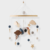 Mobiel voor Kinderen van Hout – Natuurlijke Mobiel voor Wiegen voor een Ontspannende Slaap en Decoratie van de Kinderkamer