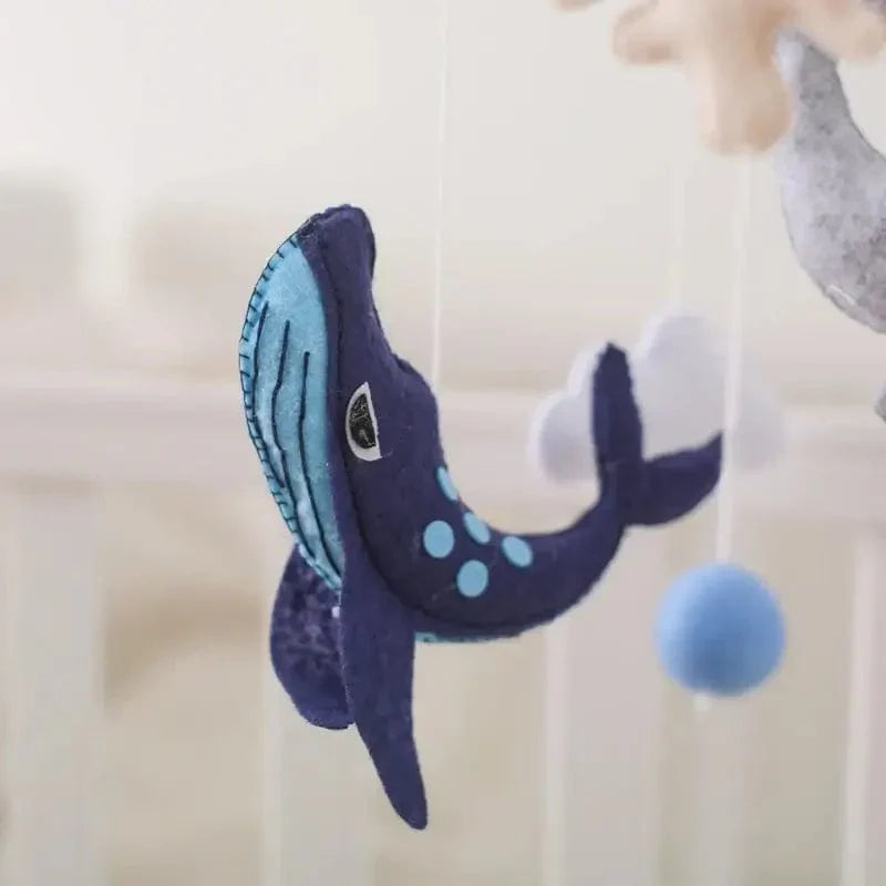 Mobiel voor Kinderen van Hout – Natuurlijke Mobiel voor Wiegen voor een Ontspannende Slaap en Decoratie van de Kinderkamer