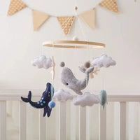 Mobiel voor Kinderen van Hout – Natuurlijke Mobiel voor Wiegen voor een Ontspannende Slaap en Decoratie van de Kinderkamer