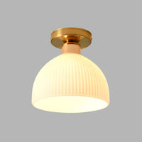 LumaDome Moderne Plafondlamp van Melkglas | Elegante Ontwerp | Perfect voor Woonruimtes