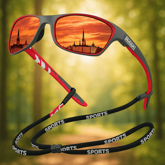 POLARSPORTX Pro – Gepolariseerde sportzonnebril met UV400-bescherming voor buiten en dagelijks gebruik