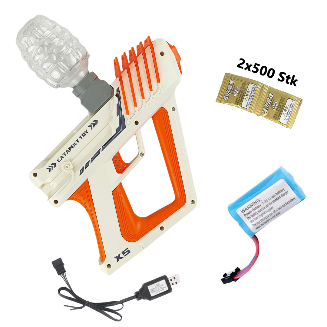 BlazeStrike Automatic Gel Blaster | Razendsnel elektrisch waterparelpistool voor buitengevechten