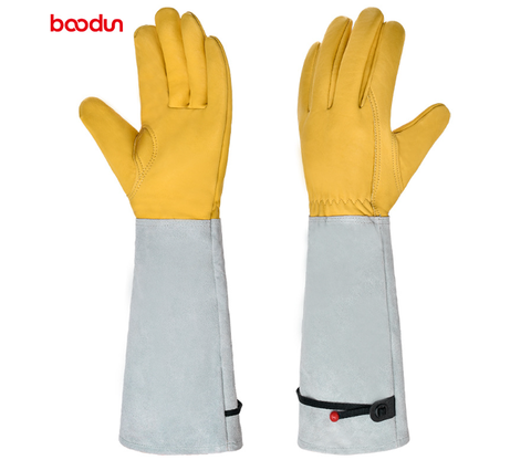 Tuinhandschoenen FLORAHAND | Doornenbestendig & Ademend | Lange Rozenhandschoenen voor Dames | 1 Paar