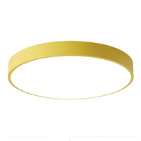 Nordic Macaron Ronde LED Plafondlamp