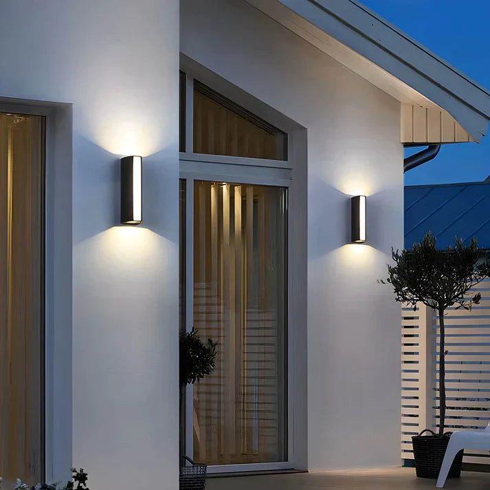 Moderne Dubbelstraal Buitenwandlamp voor Buitengebieden