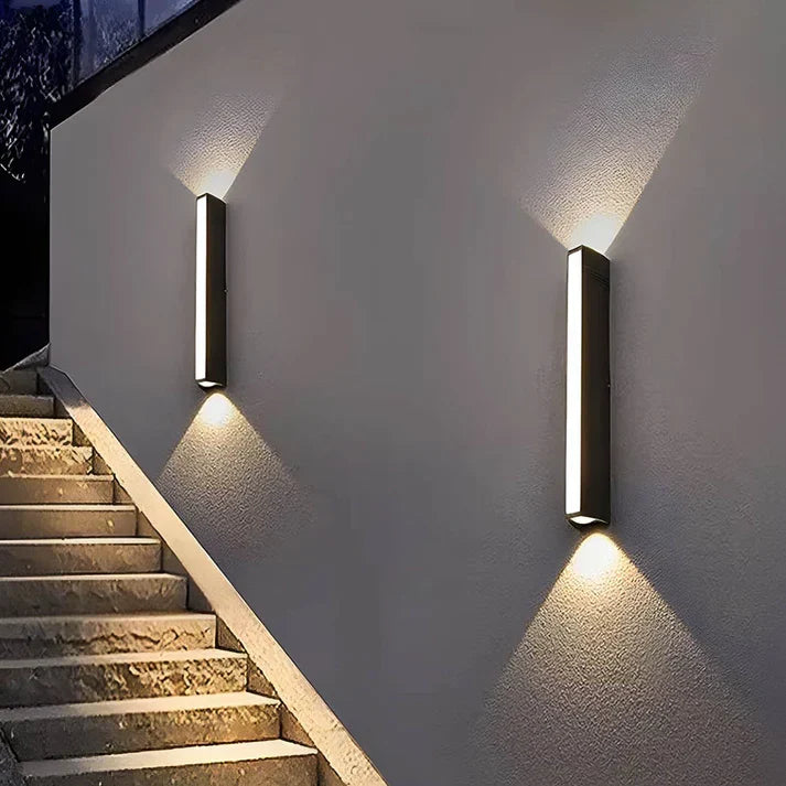 Moderne Dubbelstraal Buitenwandlamp voor Buitengebieden