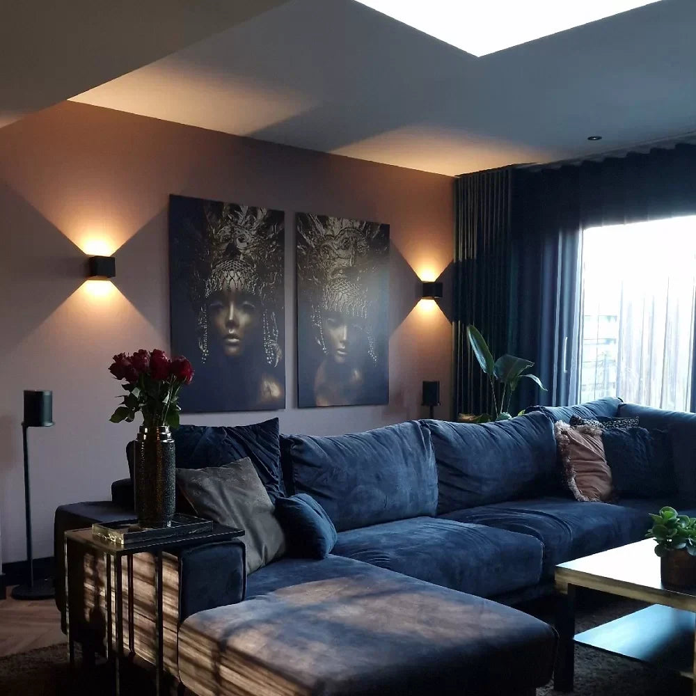 GlowLux - LuxeSquare Wandlamp