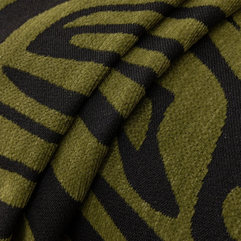 Zentara Chenille Zebra Geometrische Sofa Cover