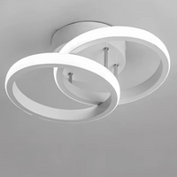 Moderne LED plafondlamp in kroonluchterstijl – geometrische wandlamp in moderne stijl