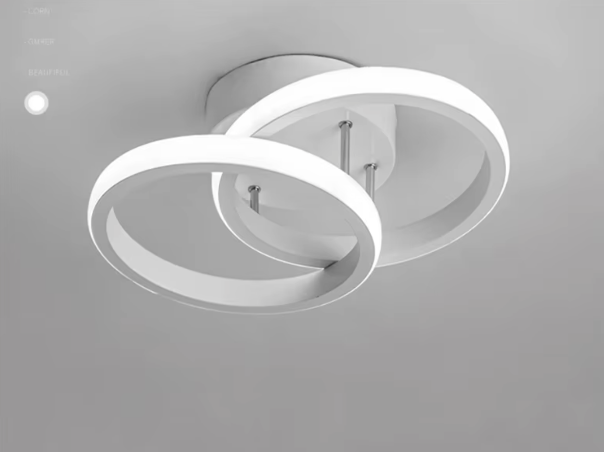 Moderne LED plafondlamp in kroonluchterstijl – geometrische wandlamp in moderne stijl