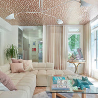 Zwarte plafondlamp met draaibare armen – modern design