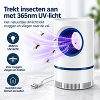 Bionische LED Muggenval met Krachtige Zuigkracht
