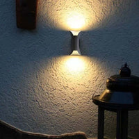Arcora Curve Buiten Wandlamp Met LED IP65 Hardwired