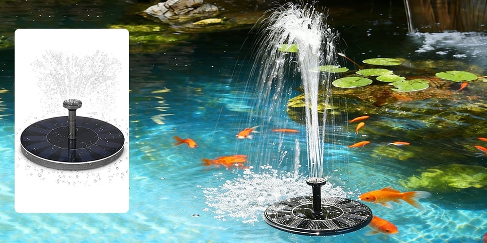 SunRipple – Zonne-energie Waterfontein