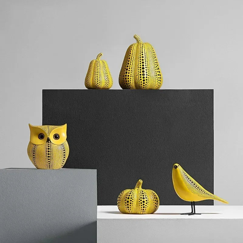 Kusama geïnspireerde Ornament Collectie