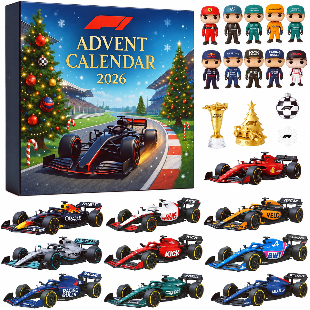 Adventskalender Formule 1 Racing Legends 2026