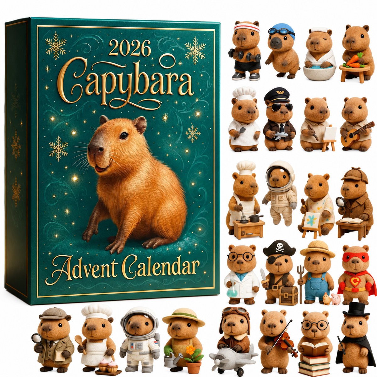 Adventskalender Met 24 Schattige Verrassingen Voor Kinderen En Verzamelaars