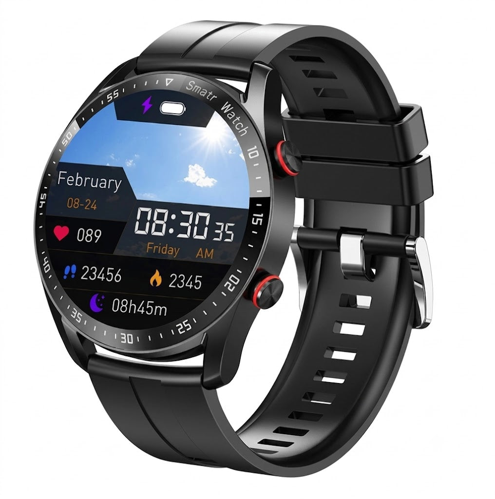 Smartwatch voor Gezondheid met Waterdicht Ontwerp & Groot HD Scherm