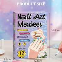 NailArt Glow™ | Dubbelzijdige Nail-Art Marker