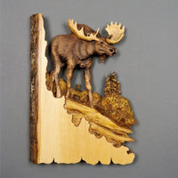 Dieren Houtsnijwerk Wanddecoratie