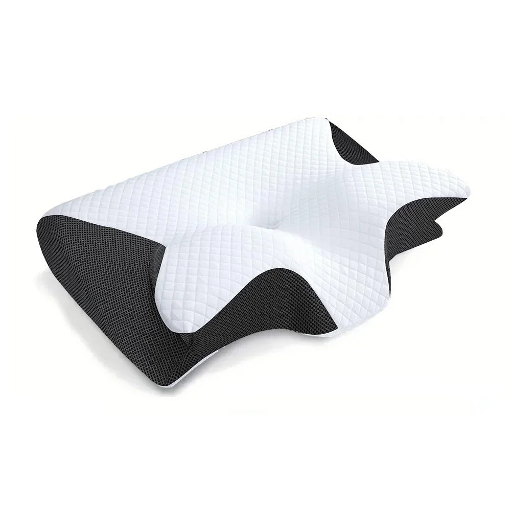 DreamAlign Orthopedisch Kussen – Luxe Geheugenkussen voor Nekpijn & Alle Slaapposities