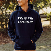 PapaHug | Custom Dad Hoodie met kindernamen, perfect cadeau voor vaderdag