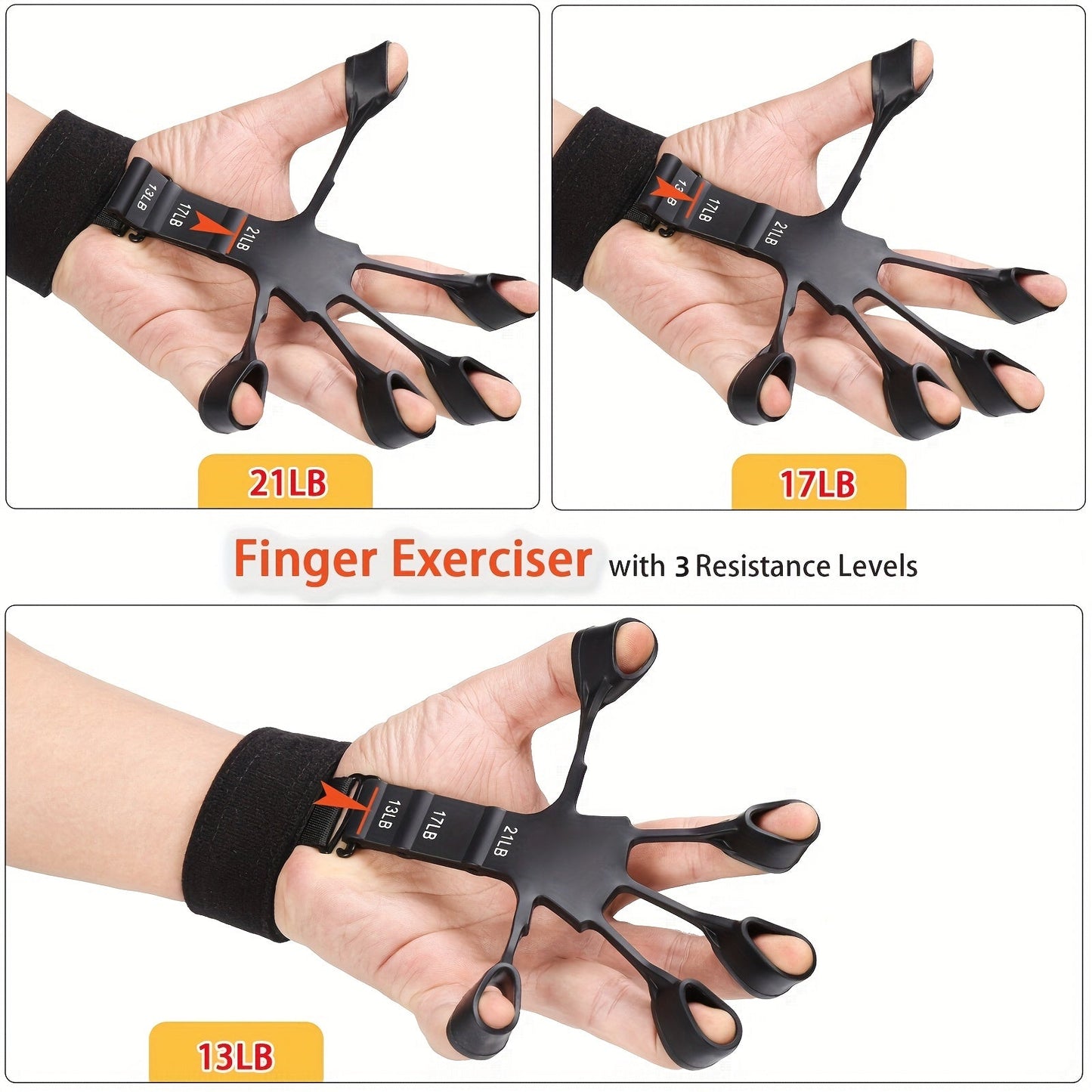 PowerGrip Hand Trainer Set – 5-in-1 voor Sterke Handen en Onderarmen