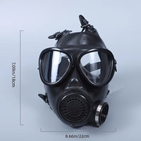 Tactische Volledige Gezicht Gasmasker - Ultieme Bescherming Tegen Chemische Gevaren