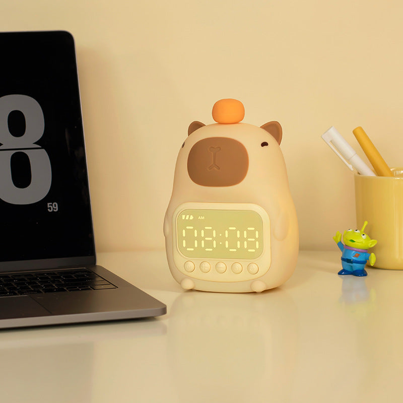Capybara Compagnon Nachtlampje & Alarmklok