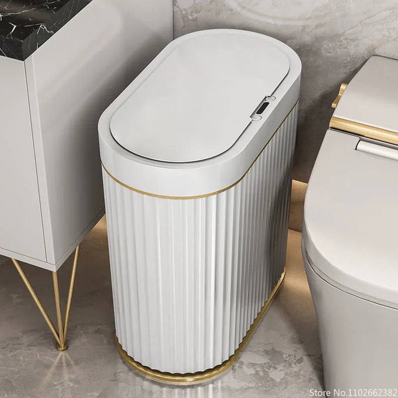 Slimme Touchless Sensor Prullenbak Moderne Badkamer Afvalbak