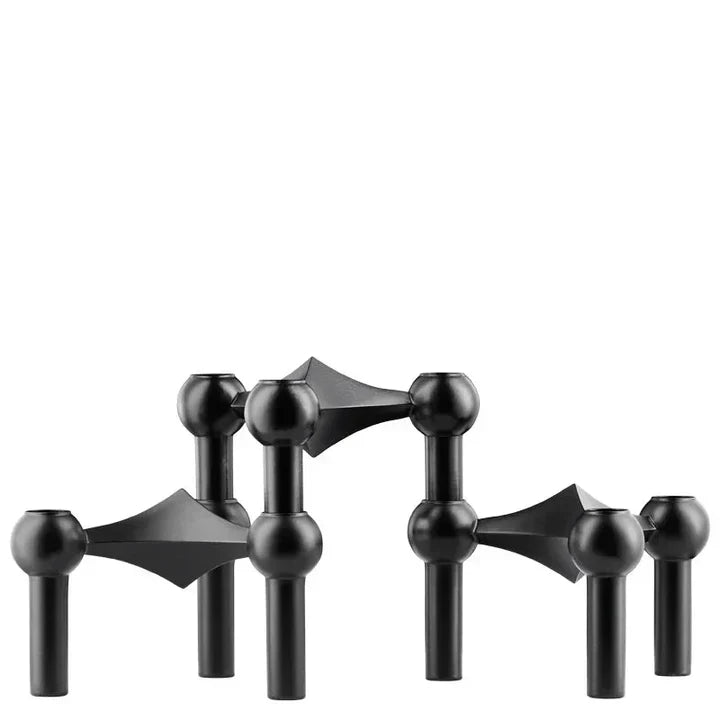 CandleSphere - Elegante Moleculaire Kaarsenhouder Modern Design