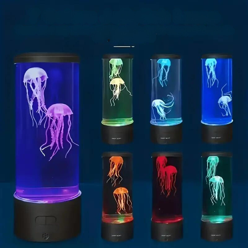 Abysséa | Medusa LED Lamp – Ontspannende Sfeer & Veranderende Kleuren
