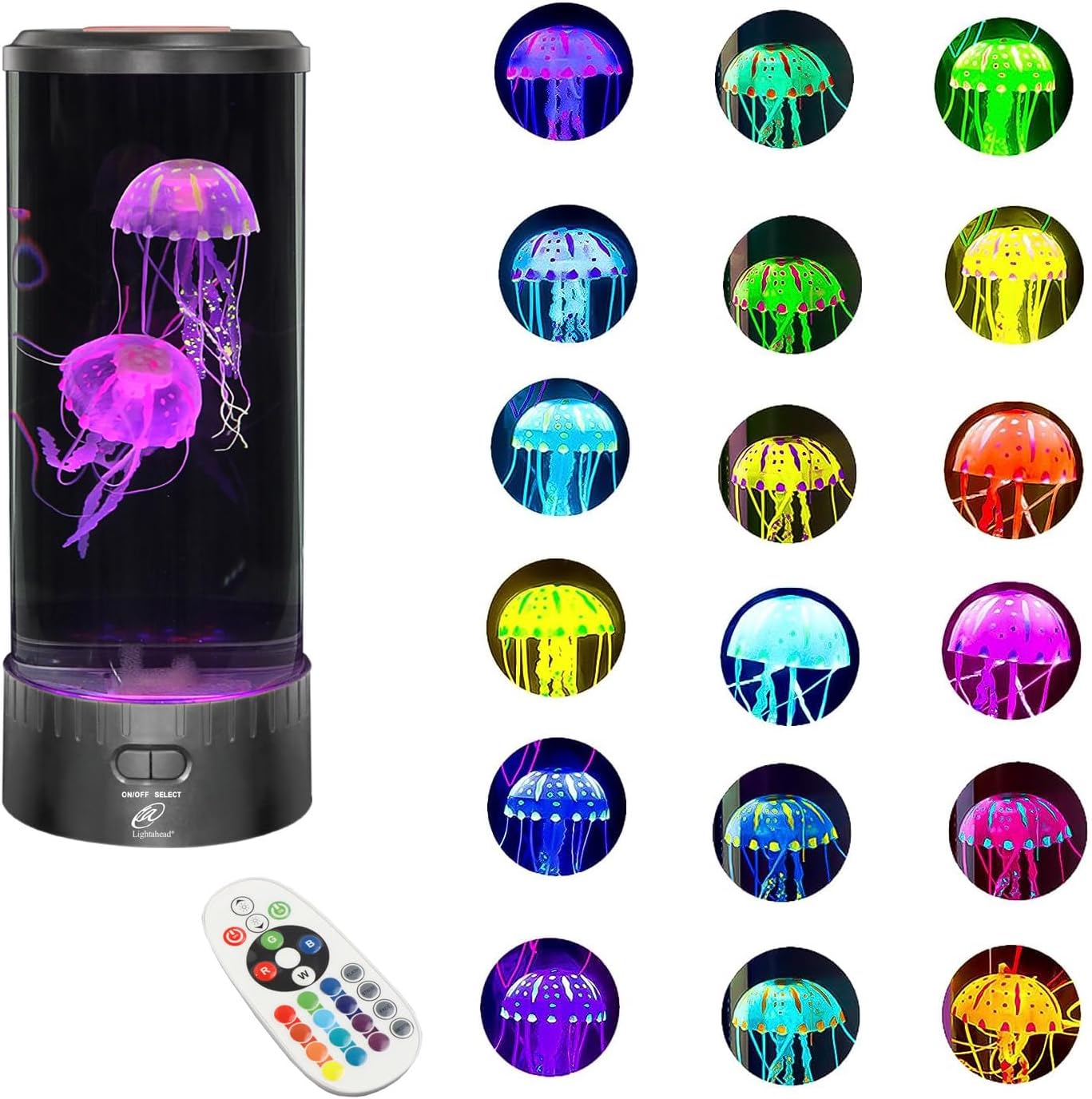 Abysséa | Medusa LED Lamp – Ontspannende Sfeer & Veranderende Kleuren