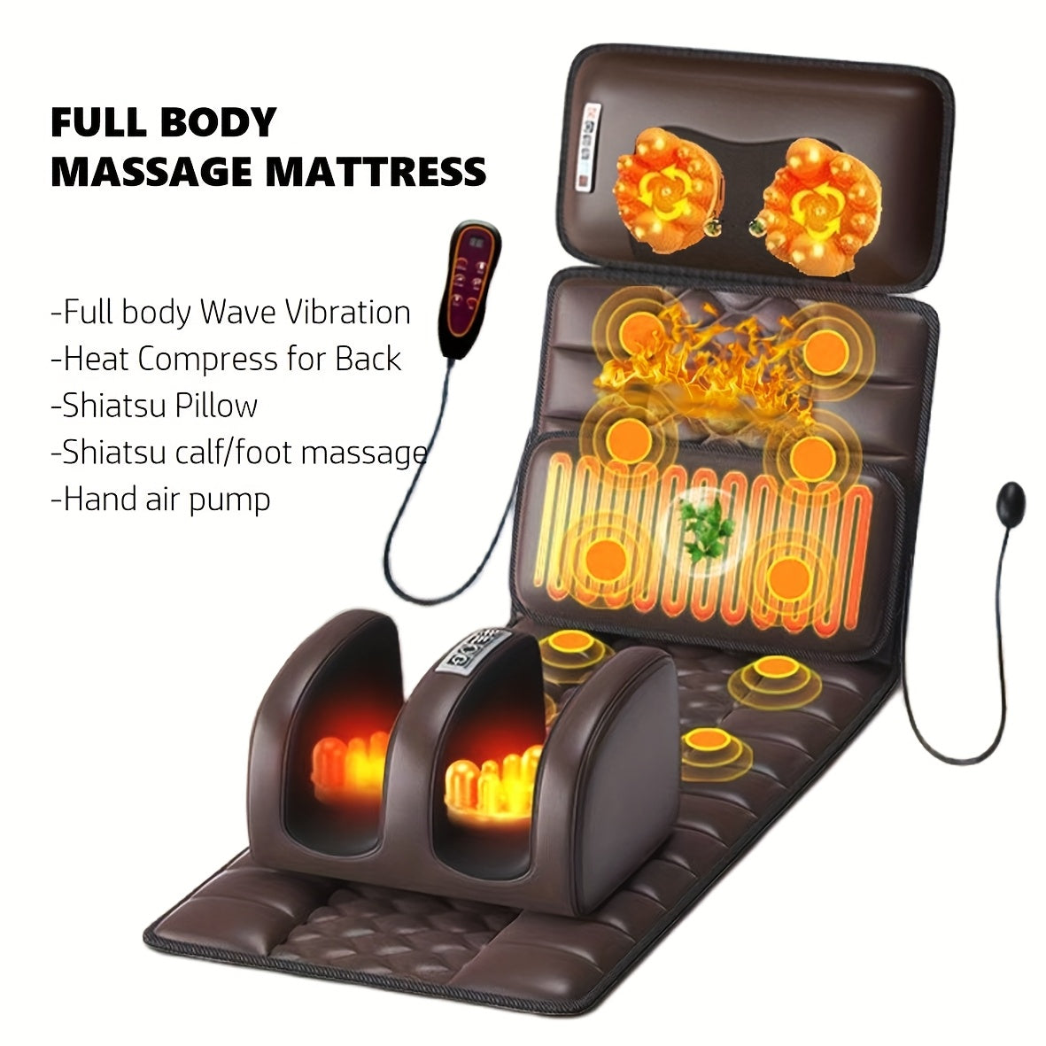 Massage Matras met Volledige Lichaamsmassage – Comfort en Ontspanning in Eén