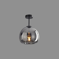 Rhea Glazen Semi-Flush Mount Plafondlamp/Hanglamp