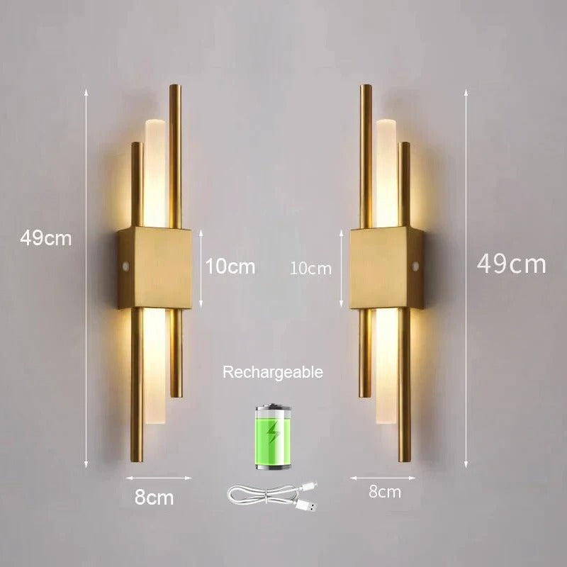 AstraBeam Oplaadbare LED Wandlamp Draadloos