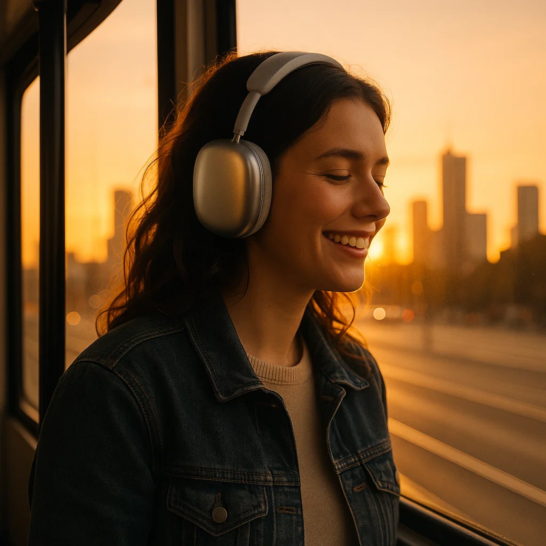 AeroBeats | Draadloze Bluetooth hoofdtelefoon met HiFi-geluid en ruisonderdrukking