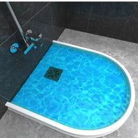 Flexibele waterretentiebarrière voor douche – Eenvoudige installatie