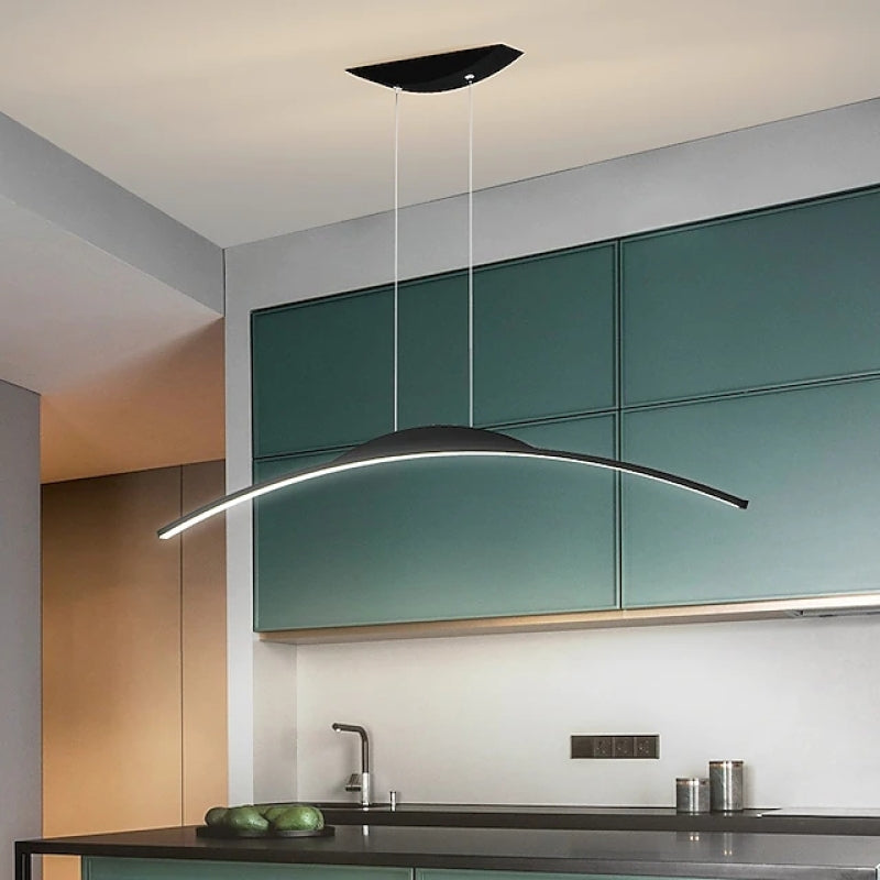 Floa Minimalistische Lineaire Metalen Afstandsbediening Hanglamp
