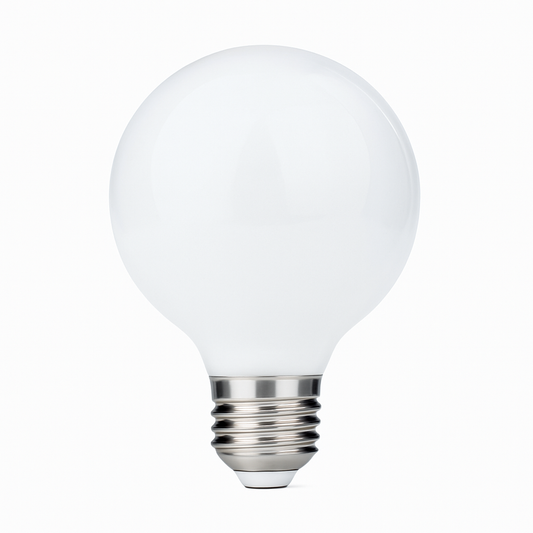LED-lamp E27 van 5W in bolvorm