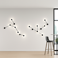 Artistiek LED Dots Wandlamp Ontwerp