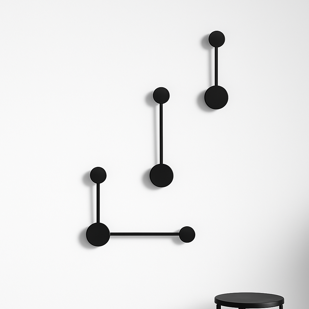Artistiek LED Dots Wandlamp Ontwerp