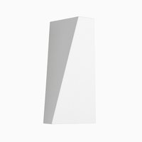 Design LED wandlamp (zwart of wit)