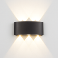 LED Buitenwandlamp Porch (zwart of wit)